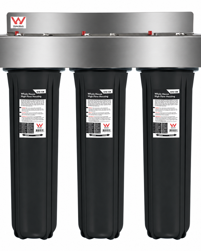 Triple Whole House Water Filter System