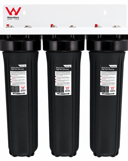 Triple Whole House Water Filter System