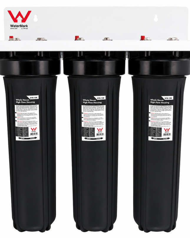 Triple Whole House Water Filter System